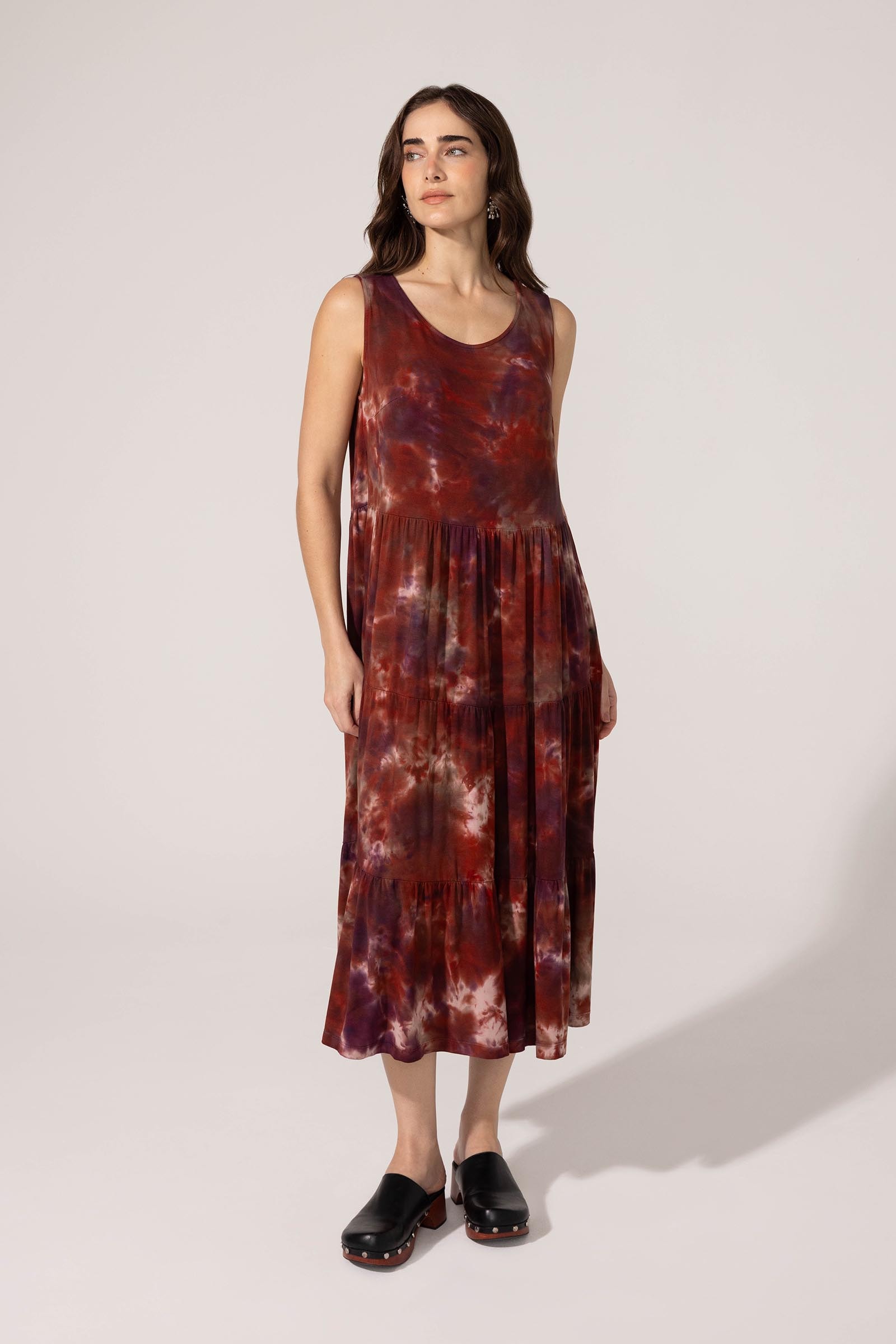 Vestido Yogini Regata Dye Angela Bordo