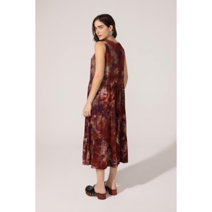 Vestido Yogini Regata Dye Angela Bordo